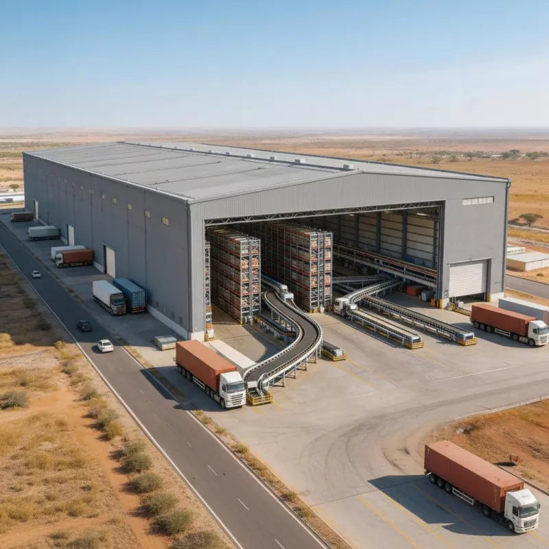 Kodi Ubwino Wanji Wa Prefab Modular Steel Frame Logistics Warehouse Construction for E-Commerce Distribution Centers?