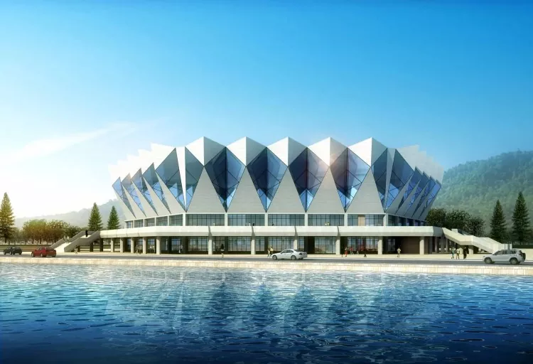 Masitepe Opangidwa ndi Shape Steel Construction