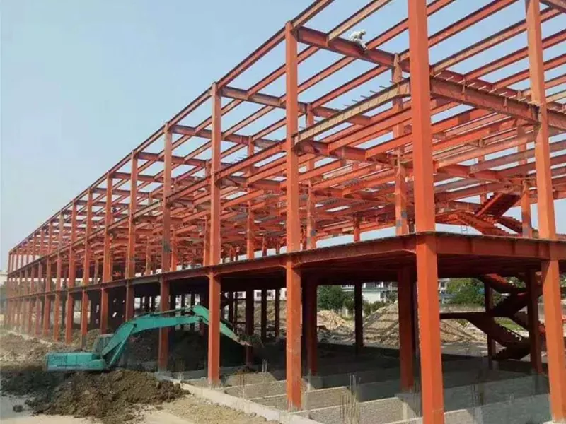 Ecofriendly Steel Frame Warehouse Construction