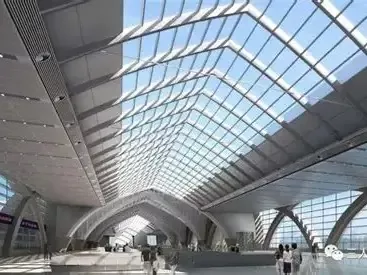 Environmentally Friendly Steel Structure Railway Station