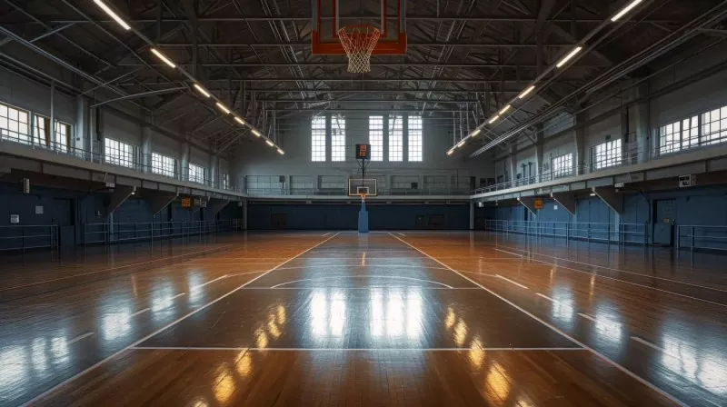 Indoor Basketball Arena Steel Construction