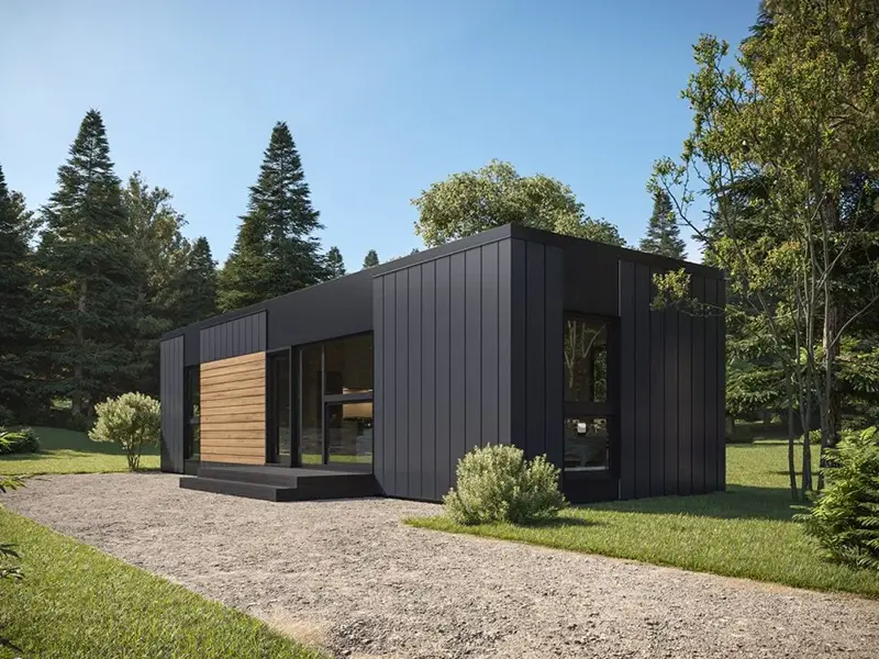 Modular Steel Frame Building