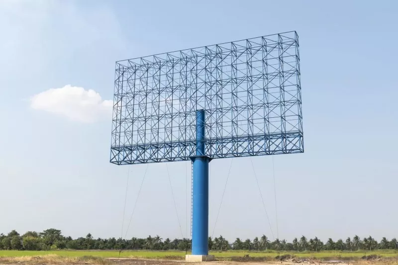 Chitsulo Billboard Mapangidwe