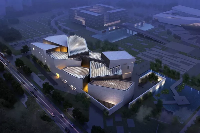 Nyumba yosungiramo zinthu zakale za Steel Frame Art Museum