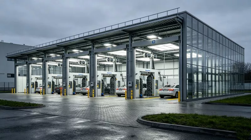 Kumanga kwa Steel Frame Car Wash Center