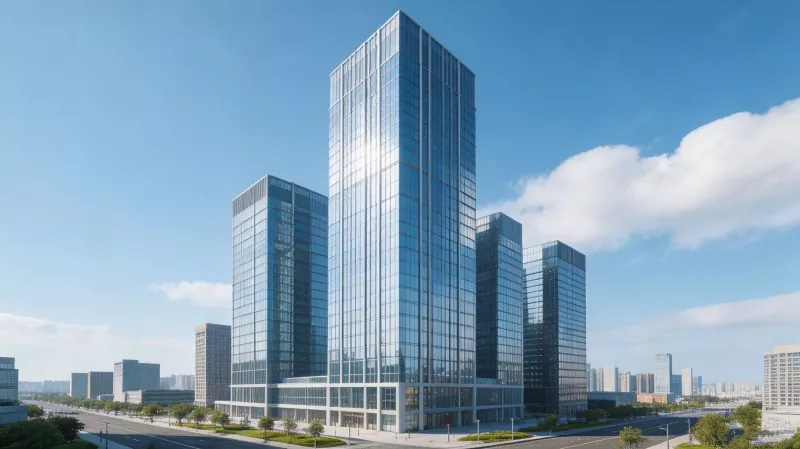 Zomangamanga za Steel Frame Financial Tower Construction