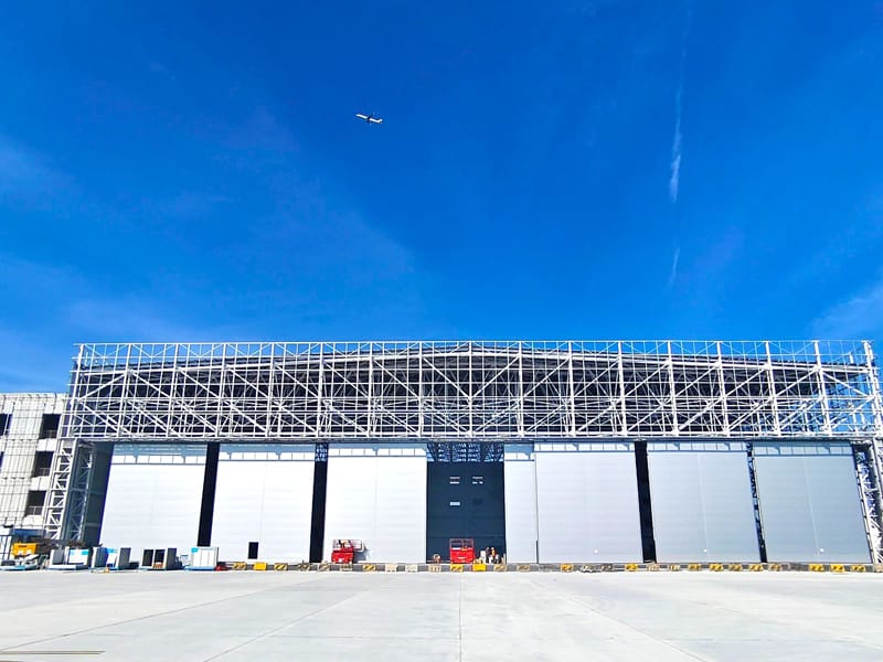 Chikhalidwe Chachitsulo Civil Aviation Hub Hangar