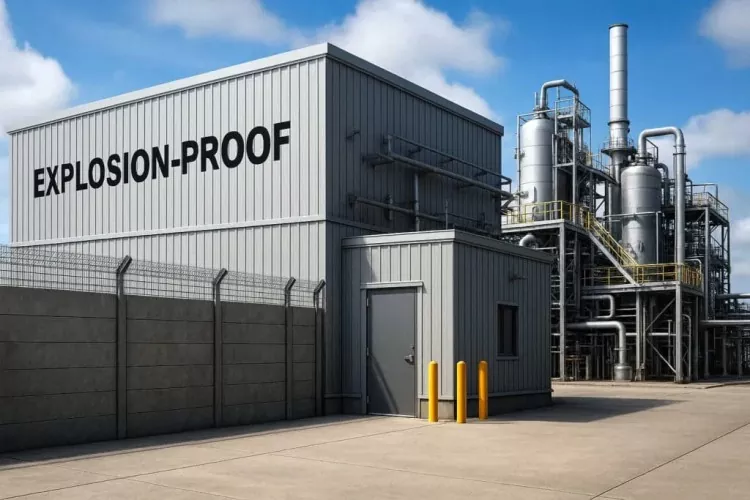 Chitsulo Kuphulika-Umboni Chitetezo Warehouse