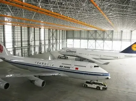 Kapangidwe ka Zitsulo Kukonza Hangar