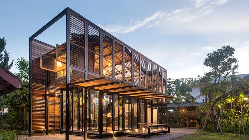 Kapangidwe ka Zitsulo Modular Hotel Building