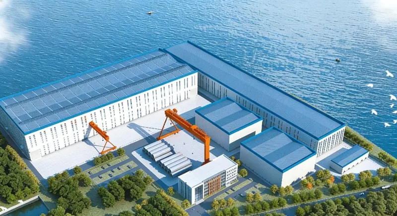 Kapangidwe kachitsulo Offshore Wind Power Factory